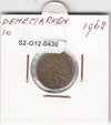 S2-G12-0430 Denmark  10 Ore VF 1968 KM849
