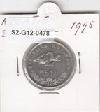 S2-G12-0478 Croatia 2 Kune VF 1995 KM10   CRO