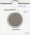 S2-G15-0018 Bulgaria 20 Stotinki VF 1954 KM55