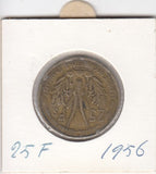 S2-G16-0007 French West Africa 25 Francs VF 1956 KM7