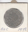 S2-G16-0019 Malta 50 Cents VF 1972 KM12