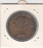 S2-G17-0015 Jersey 1/13 Shilling VF+ 1861 KM3