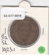 S2-G17-0019 Jersey 1/12 Shilling XF 1923 KM12