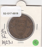 S2-G17-0019 Jersey 1/12 Shilling XF 1923 KM12