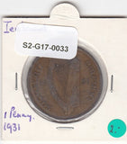 S2-G17-0033 Ireland 1 Penny FI 1931 KM3