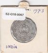 S2-G18-0067 India 10 Paise VF- 1973 KM27 Hydrabad