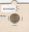 S2-G18-0075 Bulgaria 1 Stotinka   1974 KM84