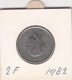 S2-G19-0020 Monaco 2 Francs VF+ 1982 KM157