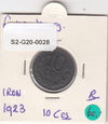 S2-G20-0028 Luxembourg 10 Centimes XF+ 1923 KM31