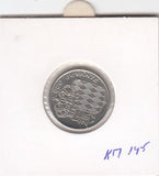 S2-G21-0039 Monaco 1/2 Franc UNC 1982 KM145