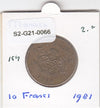 S2-G21-0066 Monaco 10 Franc VF+ 1981 KM154