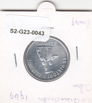 S2-G23-0043 Albania 50 Qindarka FDC 1969 KM47