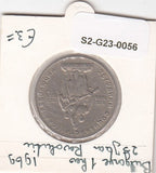 S2-G23-0056 Bulgaria 1 Lev XF 1969 KM74