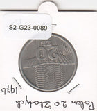 S2-G23-0089 Poland 20 Zlotych XF 1976 Y67