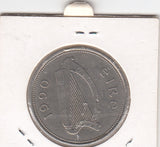S2-G30-0012 Ireland 1 Pound VF+ 1990 KM27