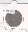 S2-G30-0249 Tunisia 1 Dinar VF 1976 KM304