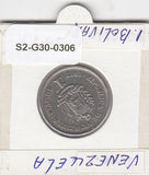 S2-G30-0306 Venezuela 1 Bolivar VF 1977 Y52