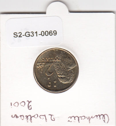 S2-G31-0069 Australia 2 Dollar XF 2001 KM406