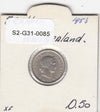 S2-G31-0085 Switzerland 5 Rappen VF 1953 KM26