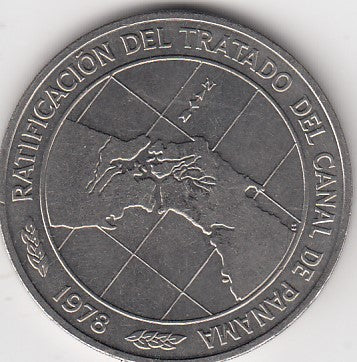 S2-G32-0025 Panama 10 Balboas UNC 1978 KM53a