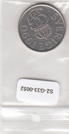 S2-G33-0052 Zweden 5 Kronor VF+ 1990 KM853