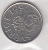 S2-G33-0056 Zweden 5 Kronor VF/XF 1991 KM853 D