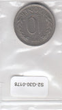 S2-G33-0178 Denmark 10 Kroner VF 1979 KM864