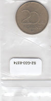 S2-G33-0374 Hungary 20 Forint VF 1993 KM696