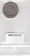 S2-G34-0008 UK 20 Pence VF+ 2001 KM990