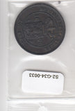 S2-G34-0033 Netherlands East Indies 2 1/2 cents VF 1899 KM308.1