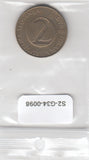 S2-G34-0098 Slovenia 2 Tolarja VF+ 1995 KM5