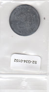 S2-G34-0152 Netherlands 25 Cents FI/VF 1942 KM174