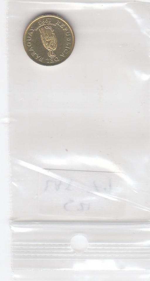 S21-LAT-0079-M13 Paraguay 1 Guarani UNC 1993 KM 192