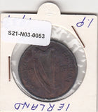 S21-N03-0053 Ireland 1 Penny VF 1937 KM1