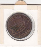 S21-N03-0054 Ireland 1 Penny XF 1942 KM11