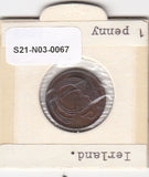 S21-N03-0067 Ireland 1 Penny VF/XF 1982 KM20