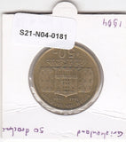 S21-N04-0181 Greece 50 Drachmai VF 1994 KM168