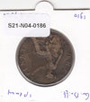S21-N04-0186 United Kingdom 1 penny VF 1910 KM749.2