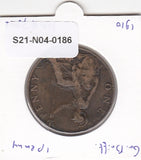 S21-N04-0186 United Kingdom 1 penny VF 1910 KM749.2