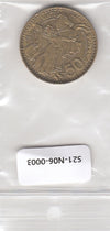 S21-N06-0003 Monaco 50 Francs UNC 1950 KM132