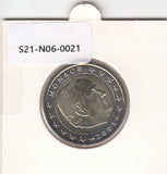 S21-N06-0021 Monaco 2 Euro UNC 2001 KM174 Gerard Buquoy
