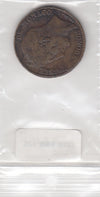 S21-N06-0022 Monaco 5 centimes VF 1857 KM95