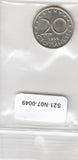 S21-N07-0049 Bulgaria 20 Stotinki UNC 1999 KM241