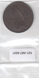 S21-N07-0221 Ireland 1 penny VF 1935 KM3