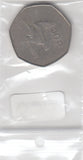 S21-N07-0223 Ireland 50 Pence VF 1970 KM24