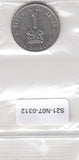 S21-N07-0312 Kenya 1 Shilling XF 2005 KM34