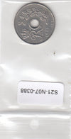 S21-N07-0388 Denmark 25 Ore VF 1967 KM855