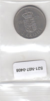 S21-N07-0408 Denmark 1 Krone VF 1975 KM862