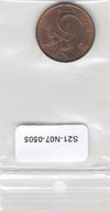 S21-N07-0505 Netherlands 5 Cent UNC 1980 KM181