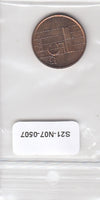 S21-N07-0507 Netherlands 5 Cent XF 1983 KM202